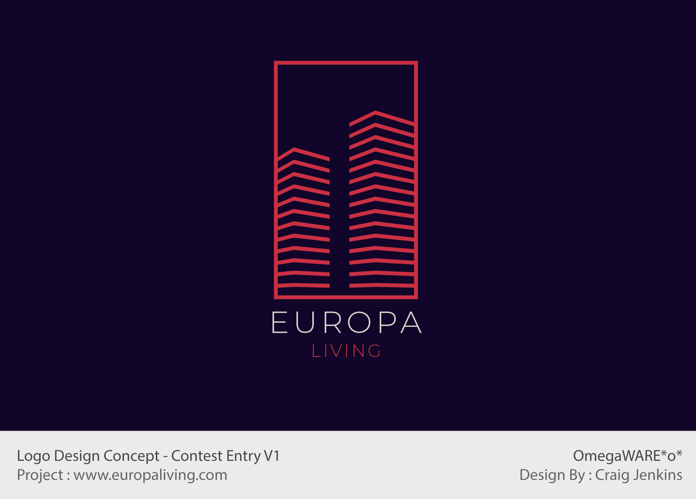 Europa Living logo concept 1 cover