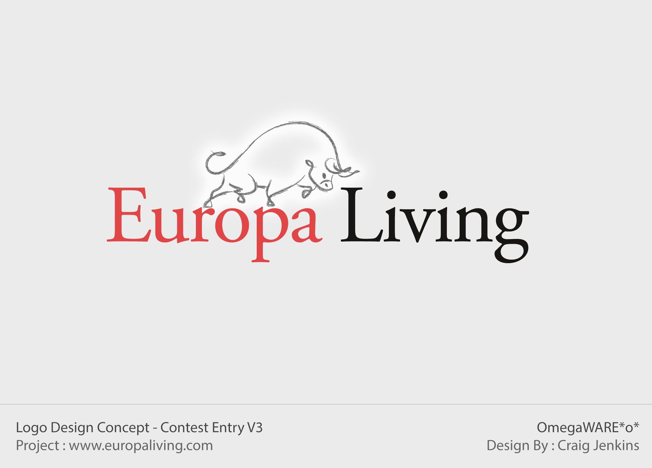Europa Living logo concept 3 cover